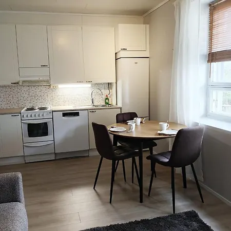 Daire Cozy City-center Beauty - One-bedroom With Sauna And Free Parking Lahti